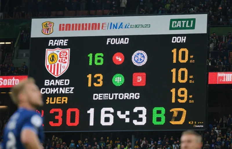 竞彩足球赛程赛果